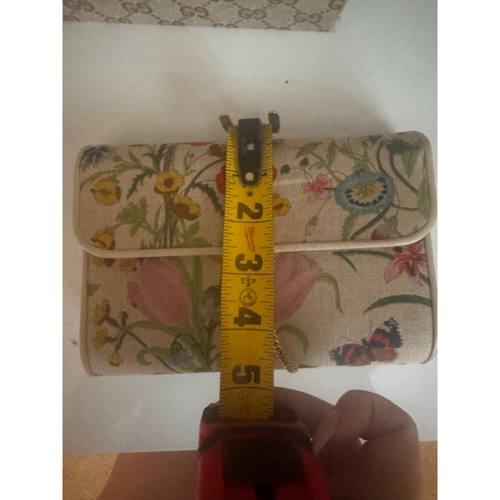 Gucci Floral Shoulder Bag/ Clutch - Picture 10 of 11